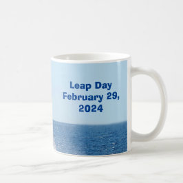 Bladdagen den 29 februari 2024 kaffemugg
