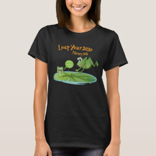 Bladdagen födelsedag i Far 29 februari T Shirt