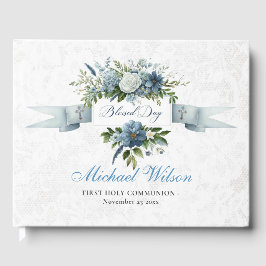 Bladdagen Första Holly Communion Guest Bok