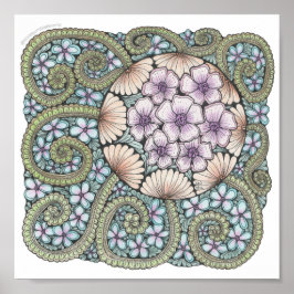 Bladdel2-dockningsstation 8 x 8 tum poster