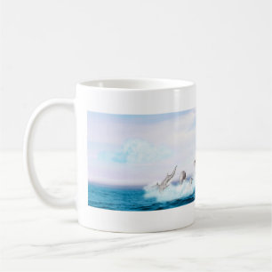 Bladdelfiner Kaffemugg