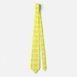 Bladder Cancer Awareness Plaid Yellow Ribbon Slips