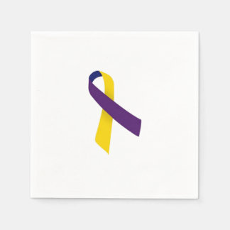 Bladder Cancer Ribbon Napkins Pappersservett