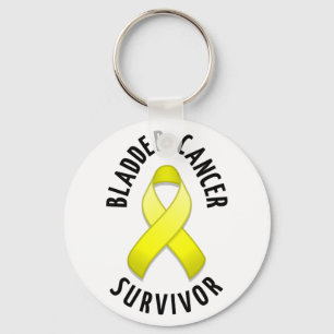 Bladder Cancer Survivor Keychain Nyckelring