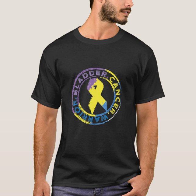 Bladder Cancer Warrior Bladder Cancer Awareness Mo T Shirt (Framsida)