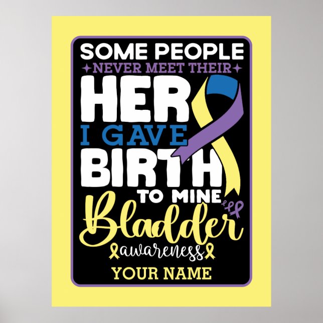 Bladder warrior Some People Never Meet Their Hero Poster (Framsidan)