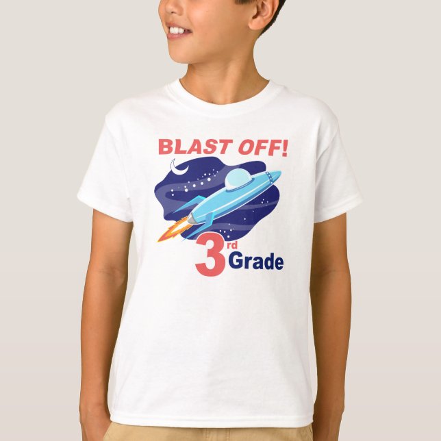 Bläddra från tredje Klass Tee Shirt (Framsida)