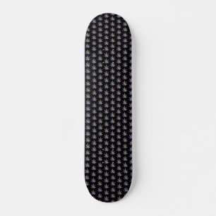 Bläddra galaxavtryck mini skateboard bräda 18,5 cm
