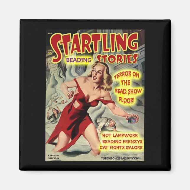 BLÄDDRA HORRORS! MAGNET (Framsidan)