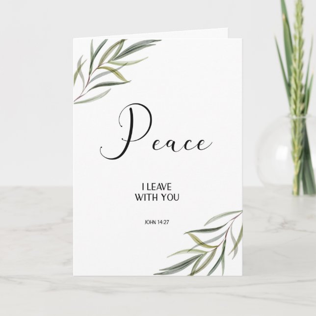 Bläddra i bibeln - tack för ditt mappade kort (Framsida)