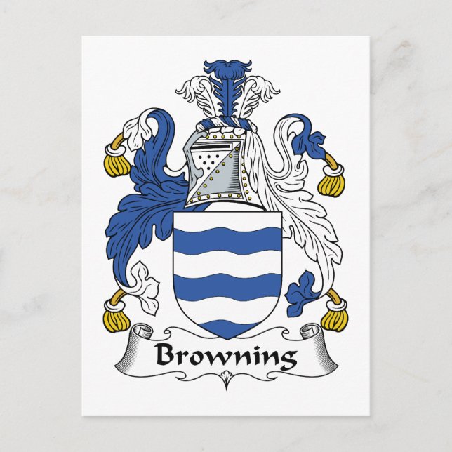 Bläddra i Family Crest Vykort (Framsida)