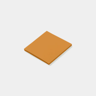 Bläddra i Orange (heldragen färg) Post-it Block
