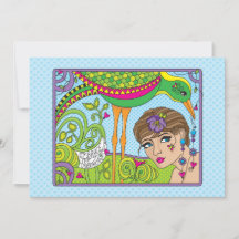 Bläddra in det oväntade_platta kortet 7" x 5"