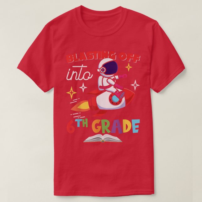 Bläddra in i 6e Klass Dag Back to school Roc T Shirt (Design framsida)