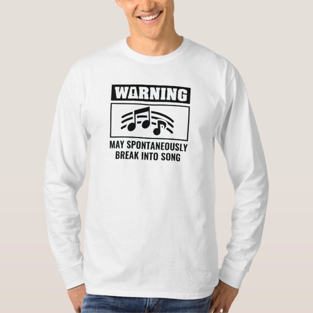 Bläddra in i Sång T Shirt (Framsida)