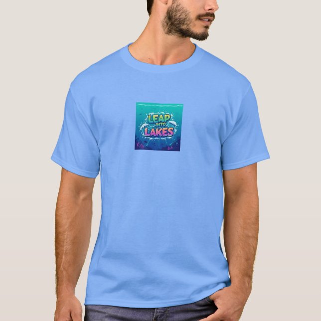 Bläddra in i Sjöar T-shirt Design (Framsida)