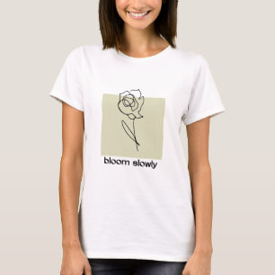 Bläddra långsamt t shirt