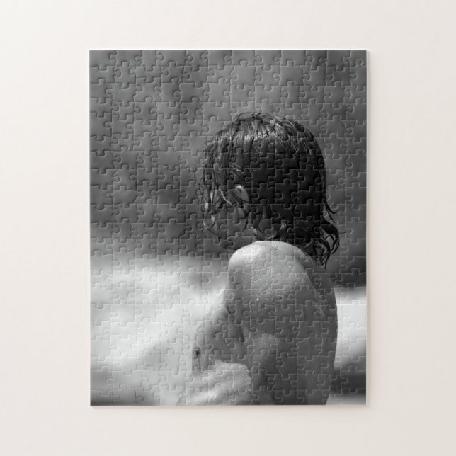 Bläddra med munstycke pussel (Vertikal)