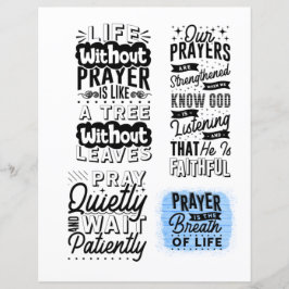 Bläddra- och citattecken för skrapbok