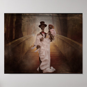 Bläddra och stam poster konst