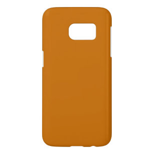 Bläddra Orange (solid färg)  Galaxy S5 Skal