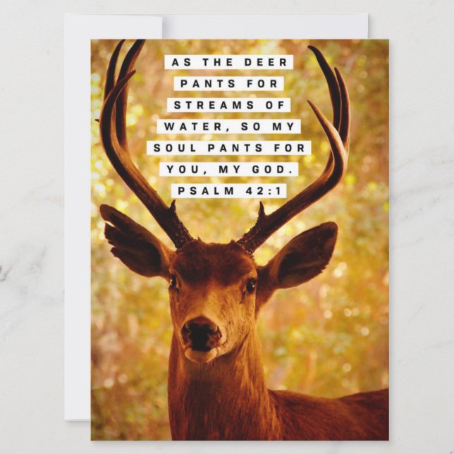 Bläddra - Psalm 42:1 (Framsida)