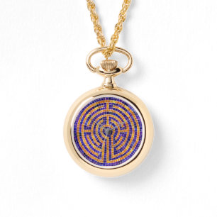 Bläddra runt Bevakningen i Guld i LABYRINTH MOSAIC Armbandsur
