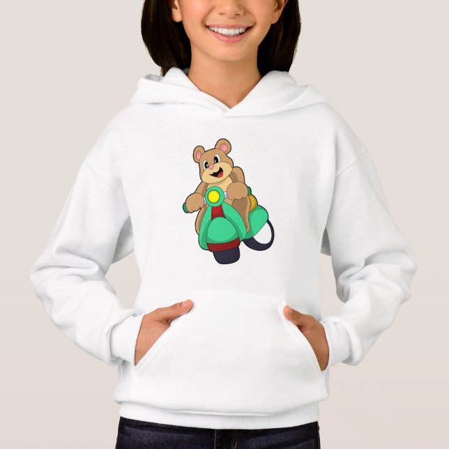 Bläddra som Biker med Scooter.PNG T Shirt (Framsida)