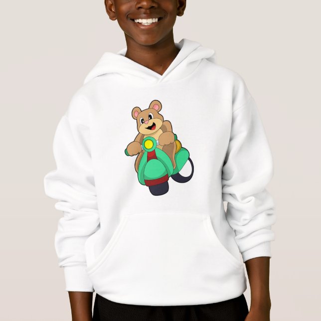 Bläddra som Biker med Scooter.PNG T Shirt (Framsida)