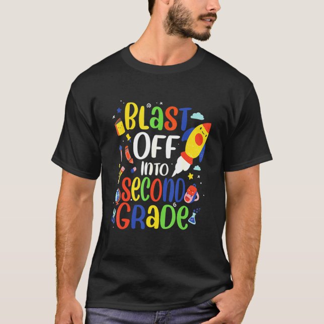 Bläddra till andra Klass Hej Redot andra Klass T Shirt (Framsida)