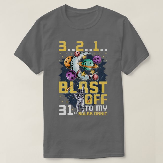 Bläddra till min 31a Solarsbit, 31ans födelsedag s T Shirt (Design framsida)
