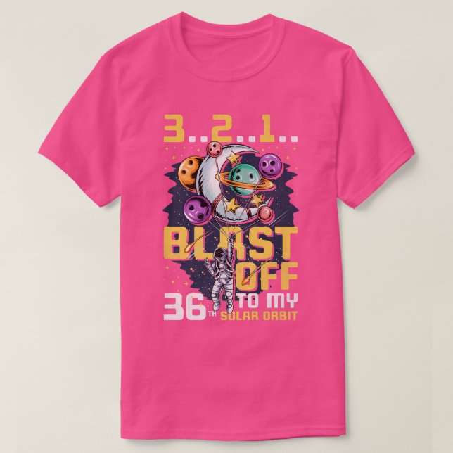 Bläddra till min 36:e solbana, 36:e födelsedagen e t shirt (Design framsida)