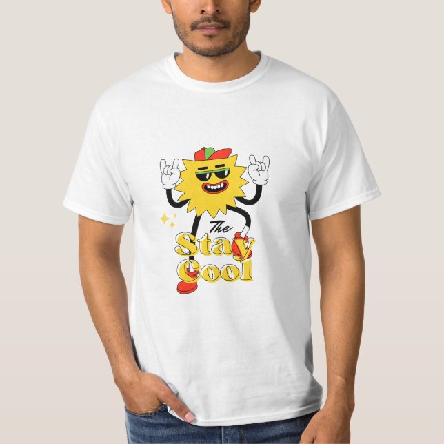Bläddra upp sol i stil med våra fallskärmsgarantie t shirt (Framsida)
