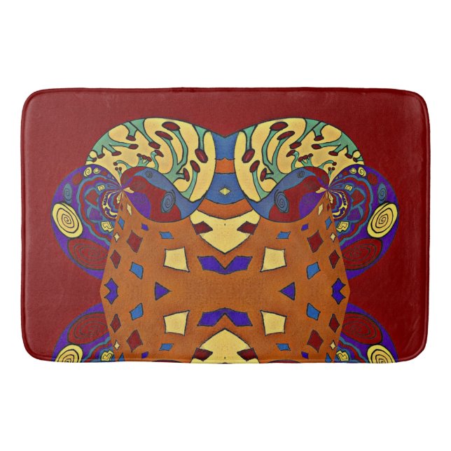 Bläddra uppåt badrumsmatta (Framsidan)