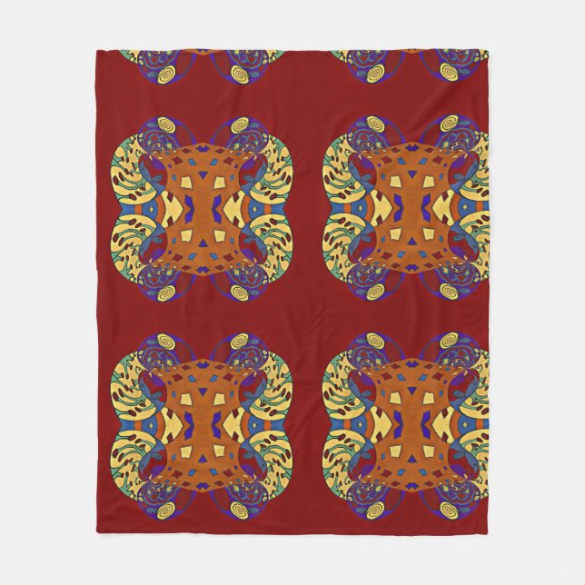 Bläddra uppåt fleecefilt (Framsidan)