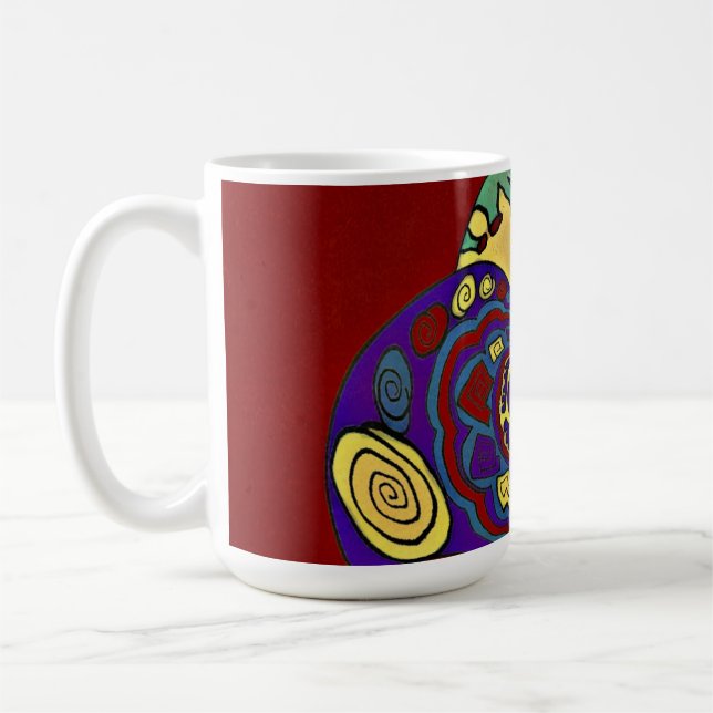 Bläddra uppåt kaffemugg (Vänster)
