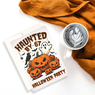 Bläddrad av 67 luster och pumpkin Halloween Inbjudningar