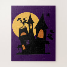 Bläddrad kastpuzzle - Spooky Halloween-Roligt