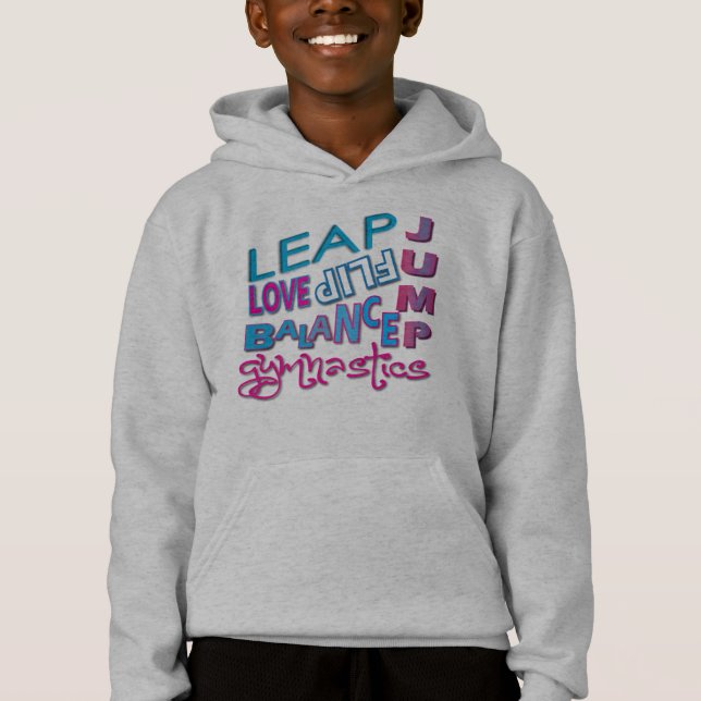 Bläddring av flickagymnastikdräkt tee shirt (Framsida)