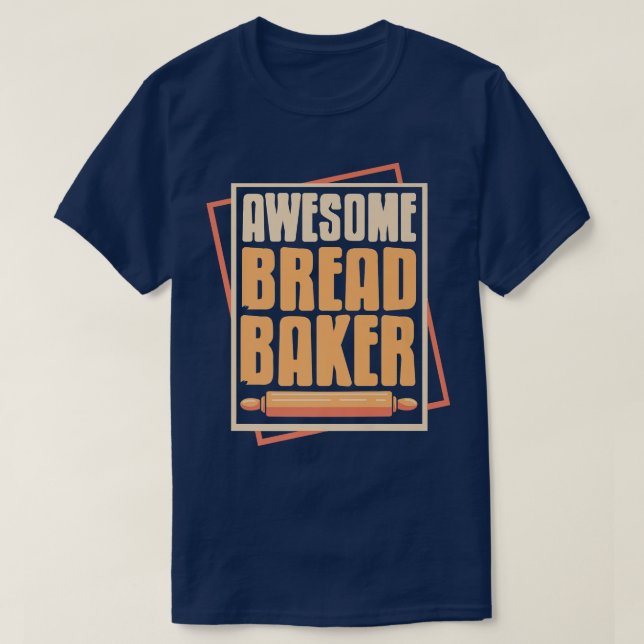 Bläddringsformgivning för Coolan Fantastisk Bread  T Shirt (Design framsida)