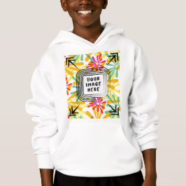 Bläddryck för att lägga till bildvita mallar i fro t shirt