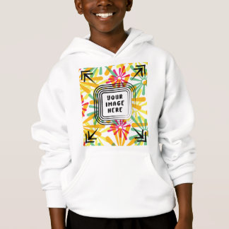 Bläddryck för att lägga till bildvita mallar i fro t shirt