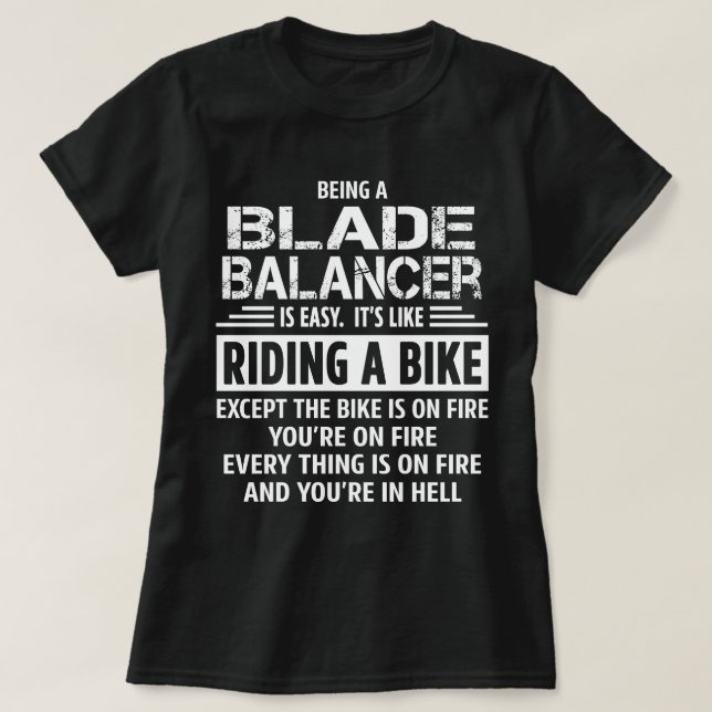 Blade Balancer T Shirt (Design framsida)