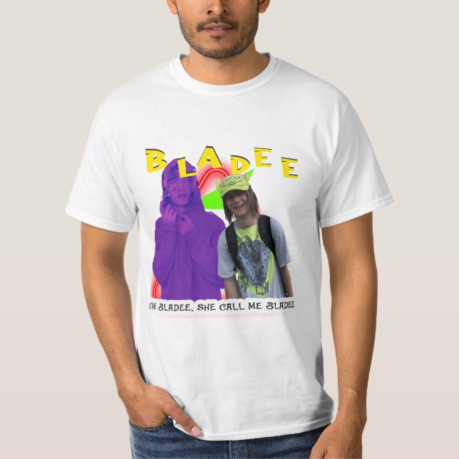 Bladee Drain Gang-musik T Shirt (Framsida)