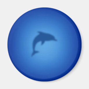 Blådelfin Magnet