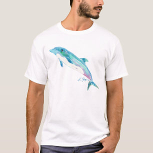 Blådelfinkonst T Shirt Apparat