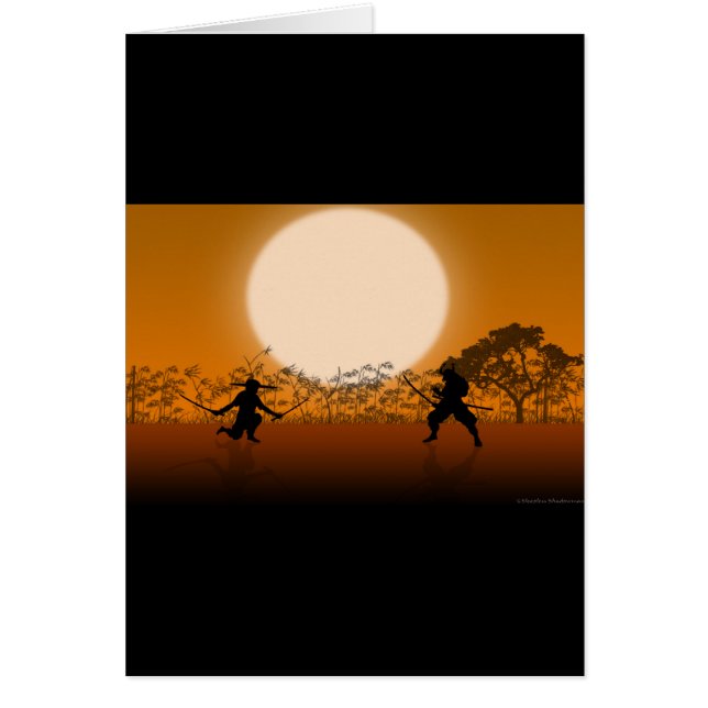 Bladens blixt hälsningskort (Framsidan)