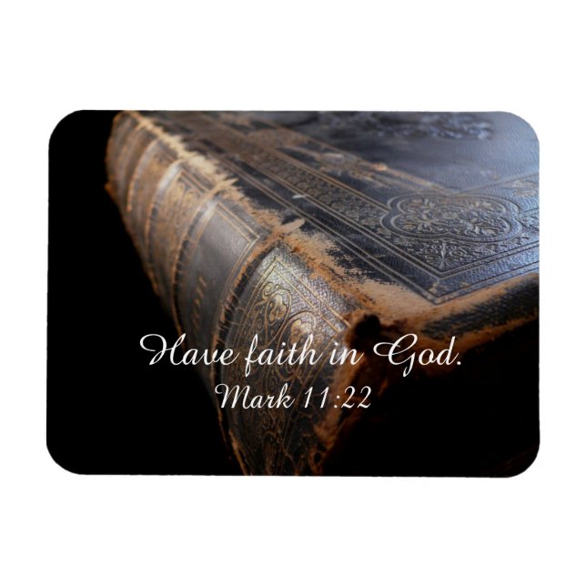 Bläderbibeln, "Ha tilltro till Gud", 11:22 Magnet (Horisontell)