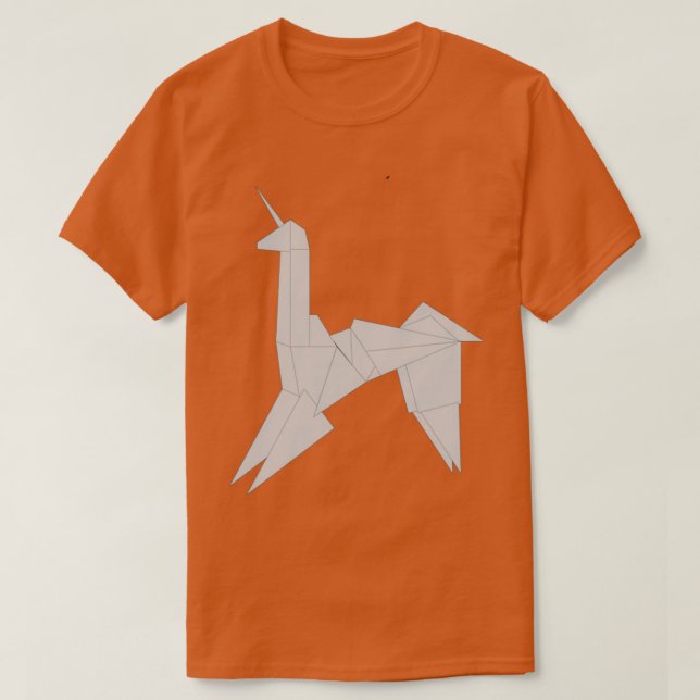 BladeRunner Origami Unicorn T Shirt (Design framsida)