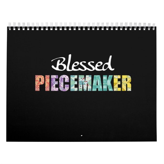 Bladfärgad peacemaker-finnyare filtret kalender (Omslag)